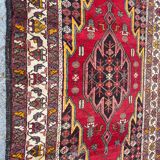 Ancient Persian Mazlaghan carpet 135x208 cm