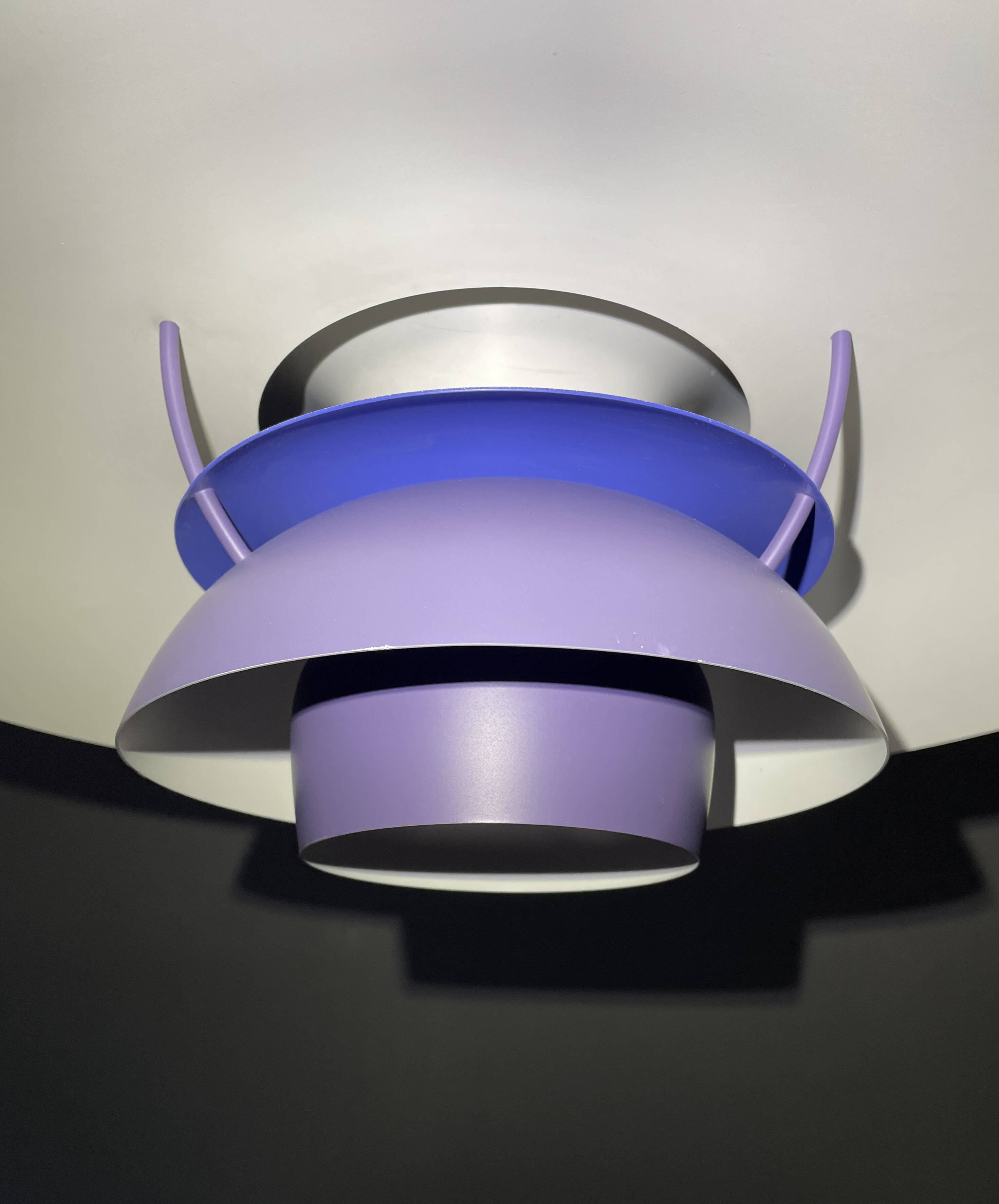Ph5 Purple Pendant Lamp by Poul Henningsen for Louis Poulsen Denmark