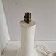 70s Design Lamp in White Opaline