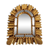 Miroir bois doré