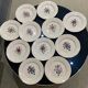 Set of 11 Digoin Sarreguemines plates