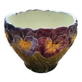 Barbotine pot cover