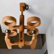 Large ceiling light by Guillerme et Chambron for Votre Maison