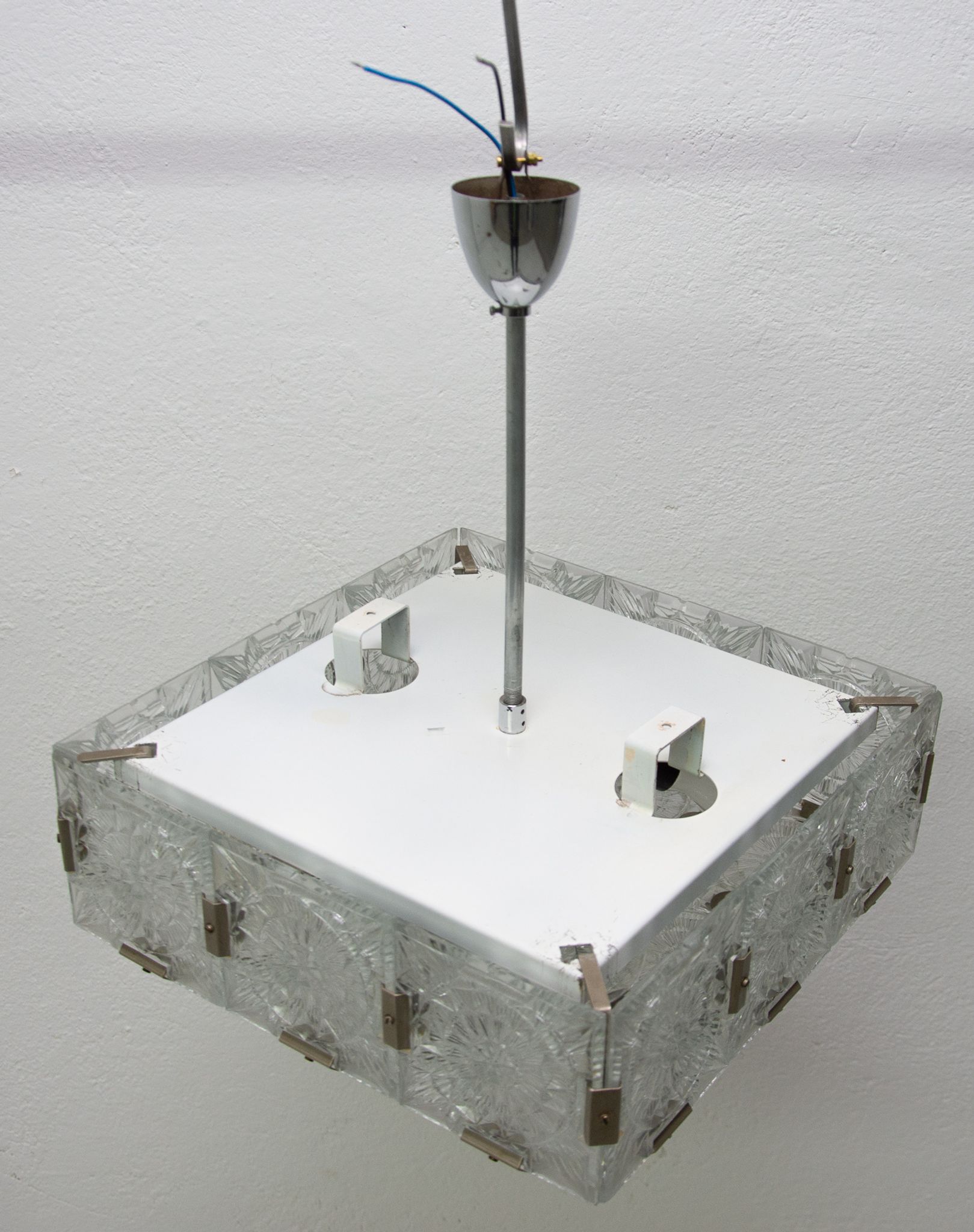 Hanging lamp by Kamenický Šenov, 1970