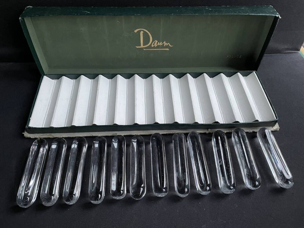 Daum France knife holder - Crystal