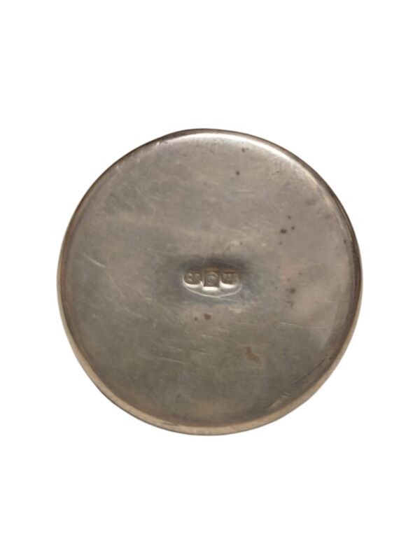 Salière et poivrière en argent