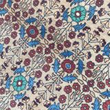Joli tapis ancien persan Sarogh fait main