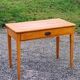 Writing table oak desk feet bobbins from the 50s