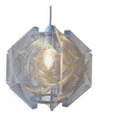 Perspex Pendant Lamp by Paul Secon, 1970’s