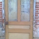 Ancienne porte intérieur vitrée