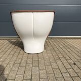Joe Colombo Elda chair Longhi, Cognac leather in new condition!