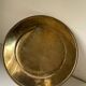 Vintage brass wall candle holder sconce diameter 18 cm