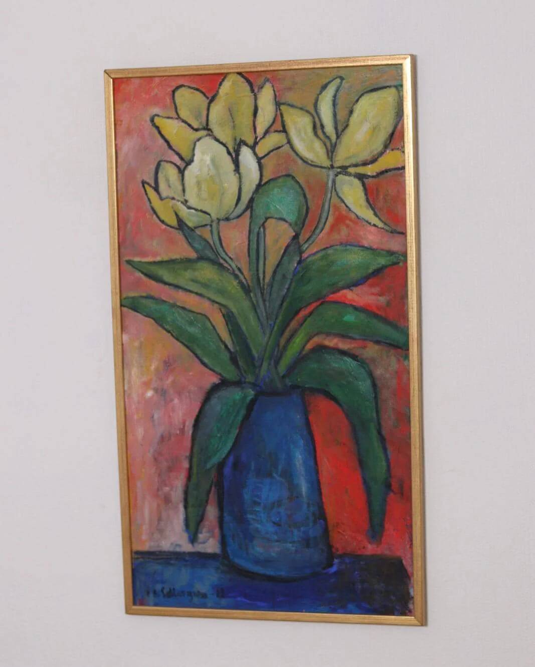 “Bold Flower Motif” by Elisabeth Sellergren