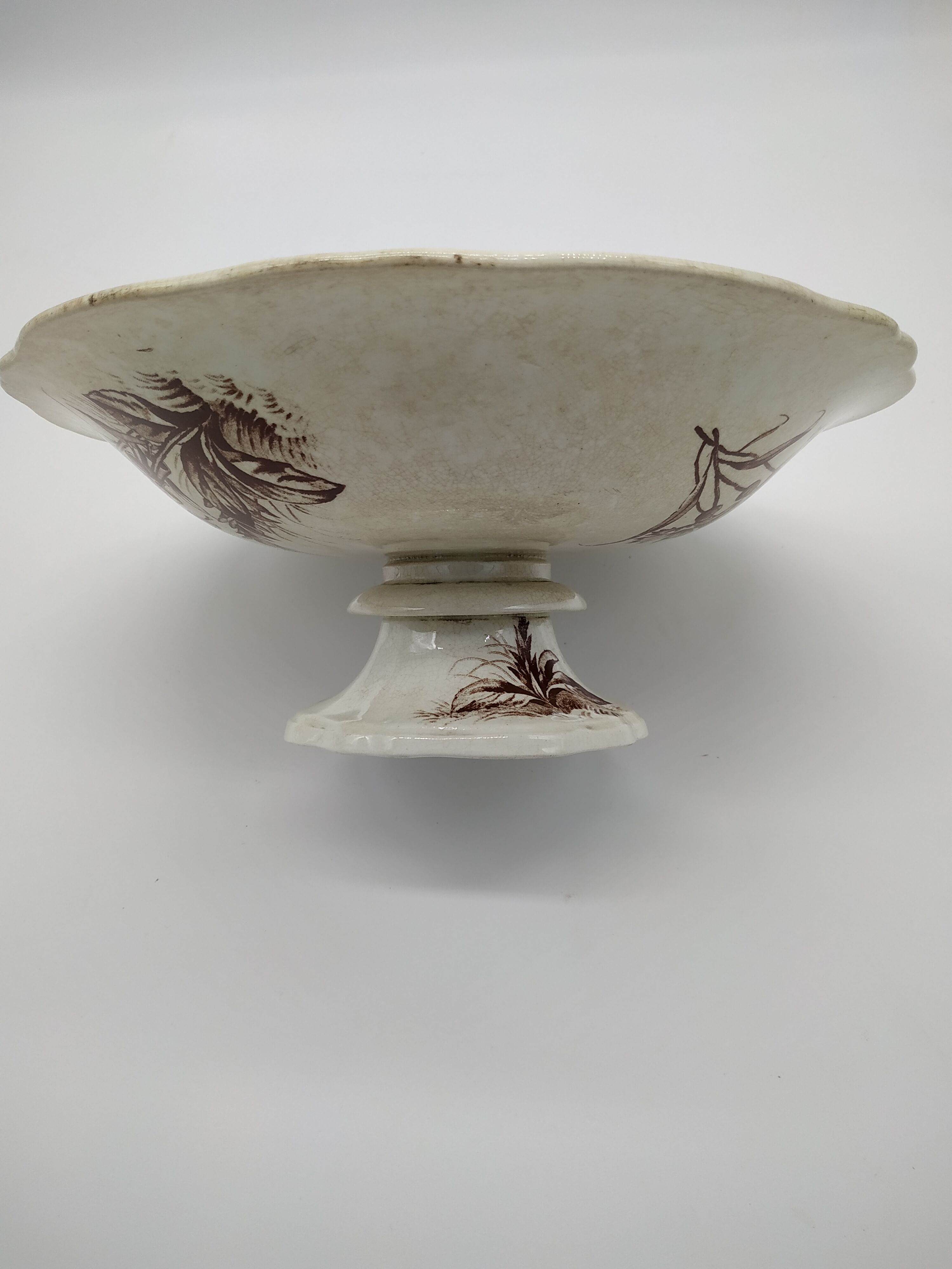 Compotier of the flora department of the house Jules vieillard de bordeaux