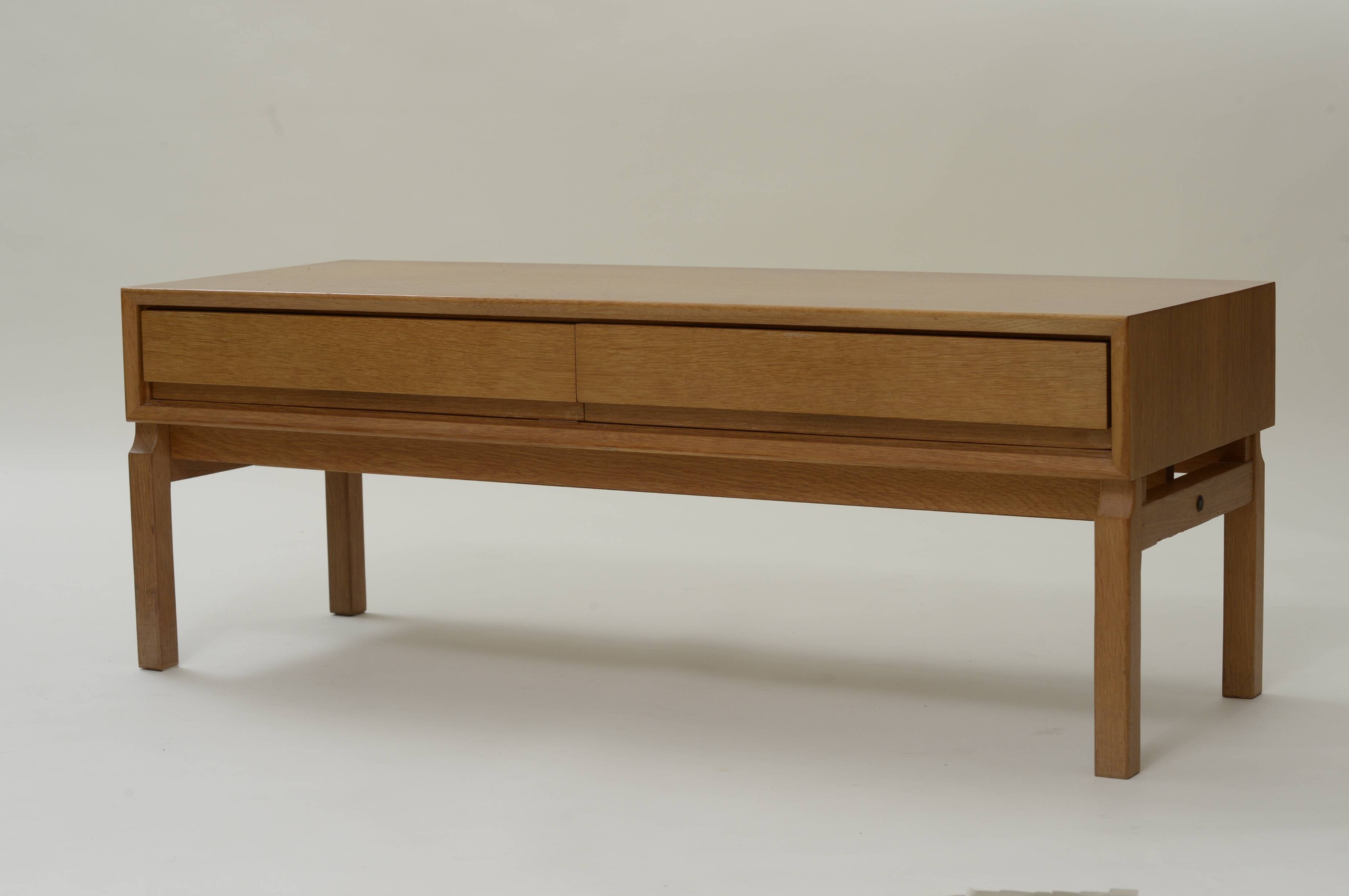 Light oak coffee table by marian grabinski ikea