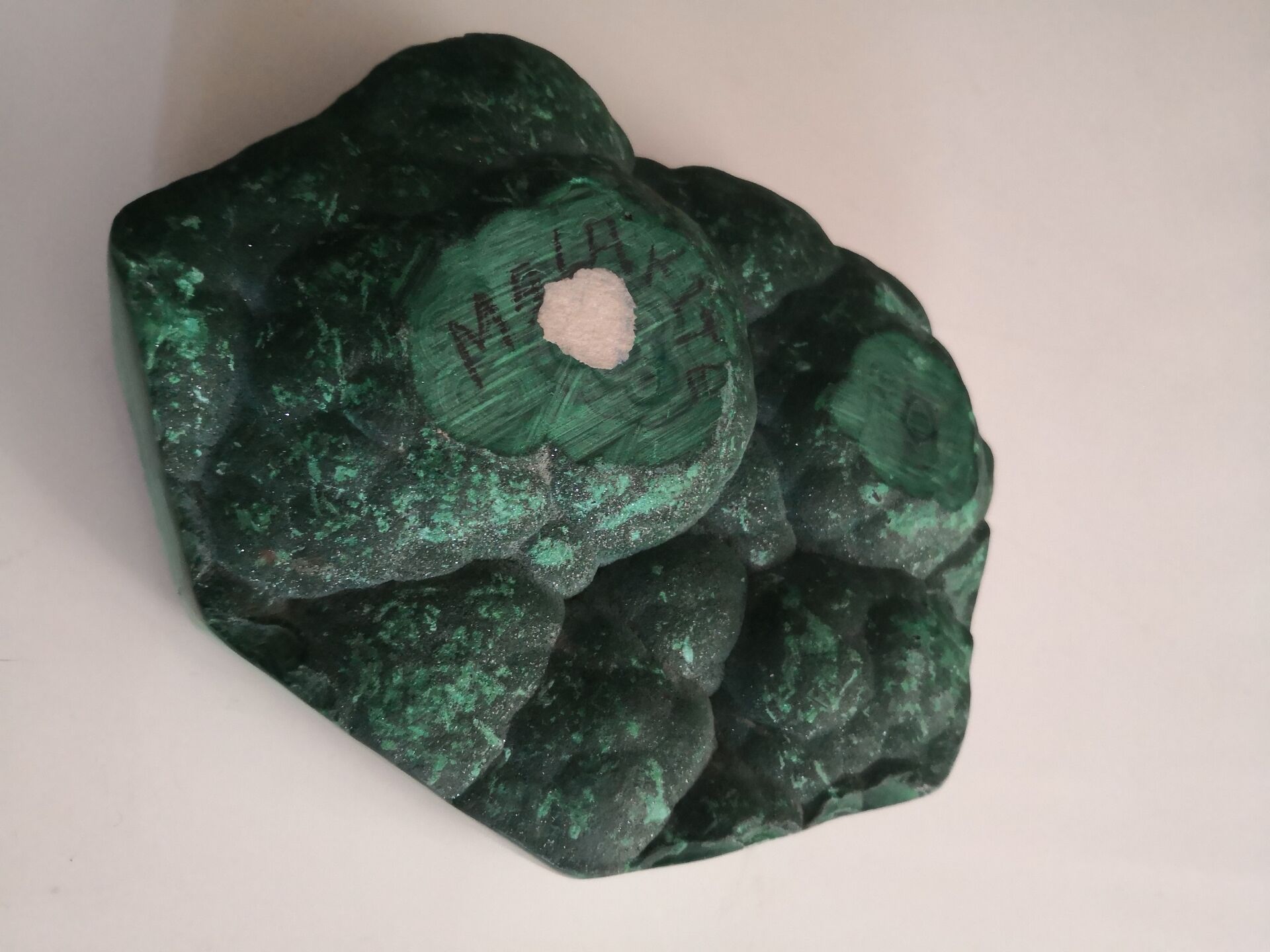 Malachite tray