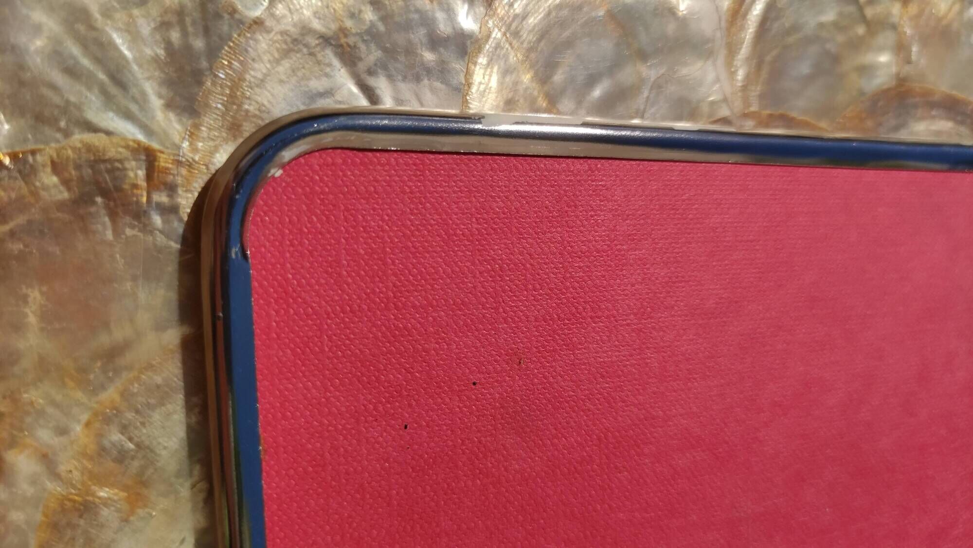 Miroir barbier vintage 29 x 22,5 cm