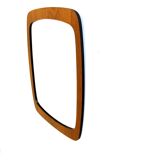 Mirror "Pebble" teak, Sweden, 1960, 62x47cm