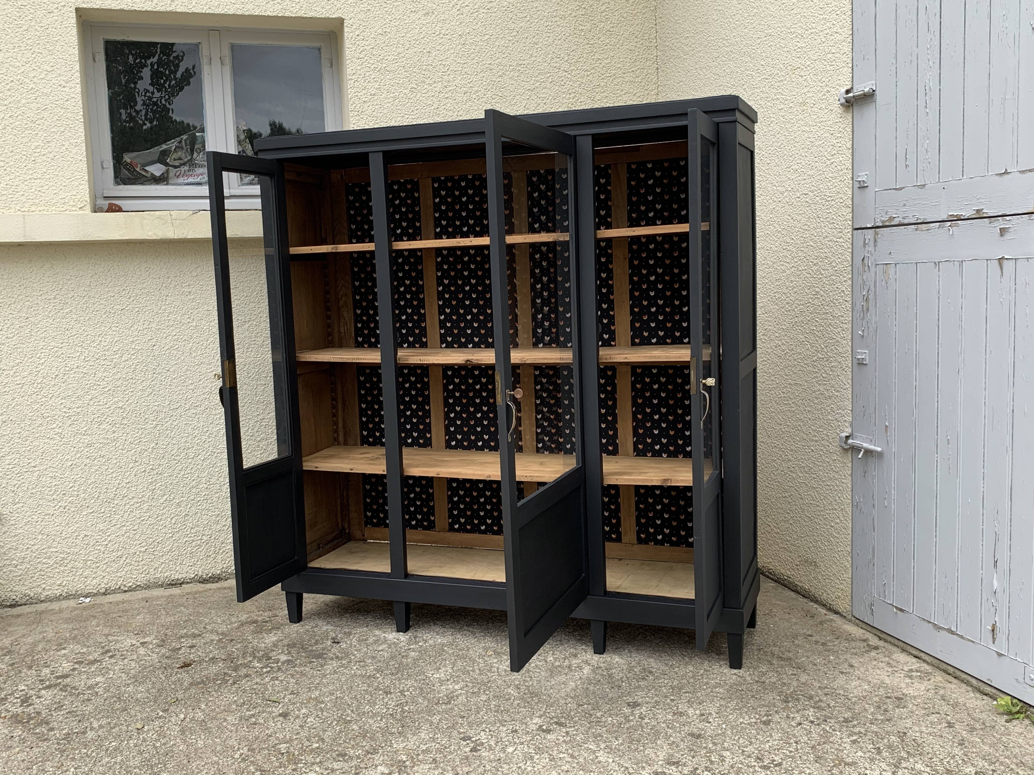 Removable glass cabinet art deco 1930