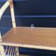 Rattan shelf