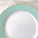 Set 6 flat plates fine earthenware Lunéville Meudon