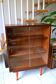 Vintage mahogany display cabinet