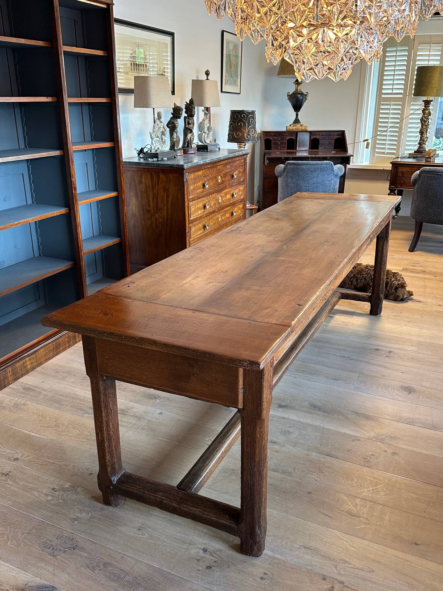 Large antique Farmhouse table