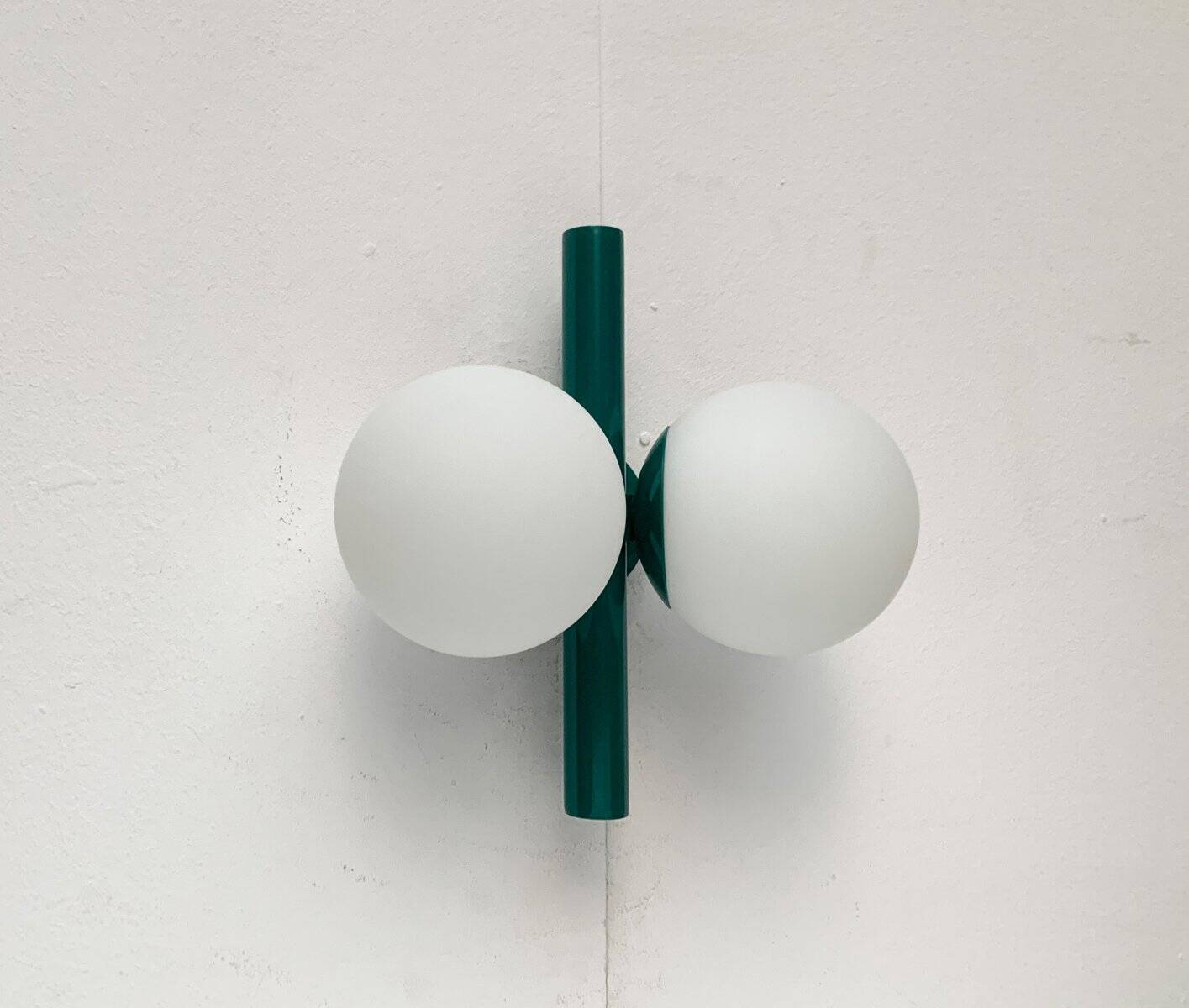 Mid-century German space age wall lamp by Kaiser Idell / Kaiser Leuchten.