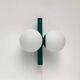 Mid-century German space age wall lamp by Kaiser Idell / Kaiser Leuchten.