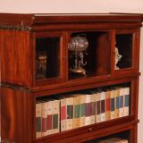 Globe Wernicke Library in Mahogany with 3 pieces and a small cabinet.