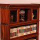 Globe Wernicke Library in Mahogany with 3 pieces and a small cabinet.