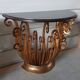 Paire de console aux fougeres