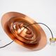 Danish vintage P376 pendant lamp by Fabricius and Kastholm. Nordisk Solar,