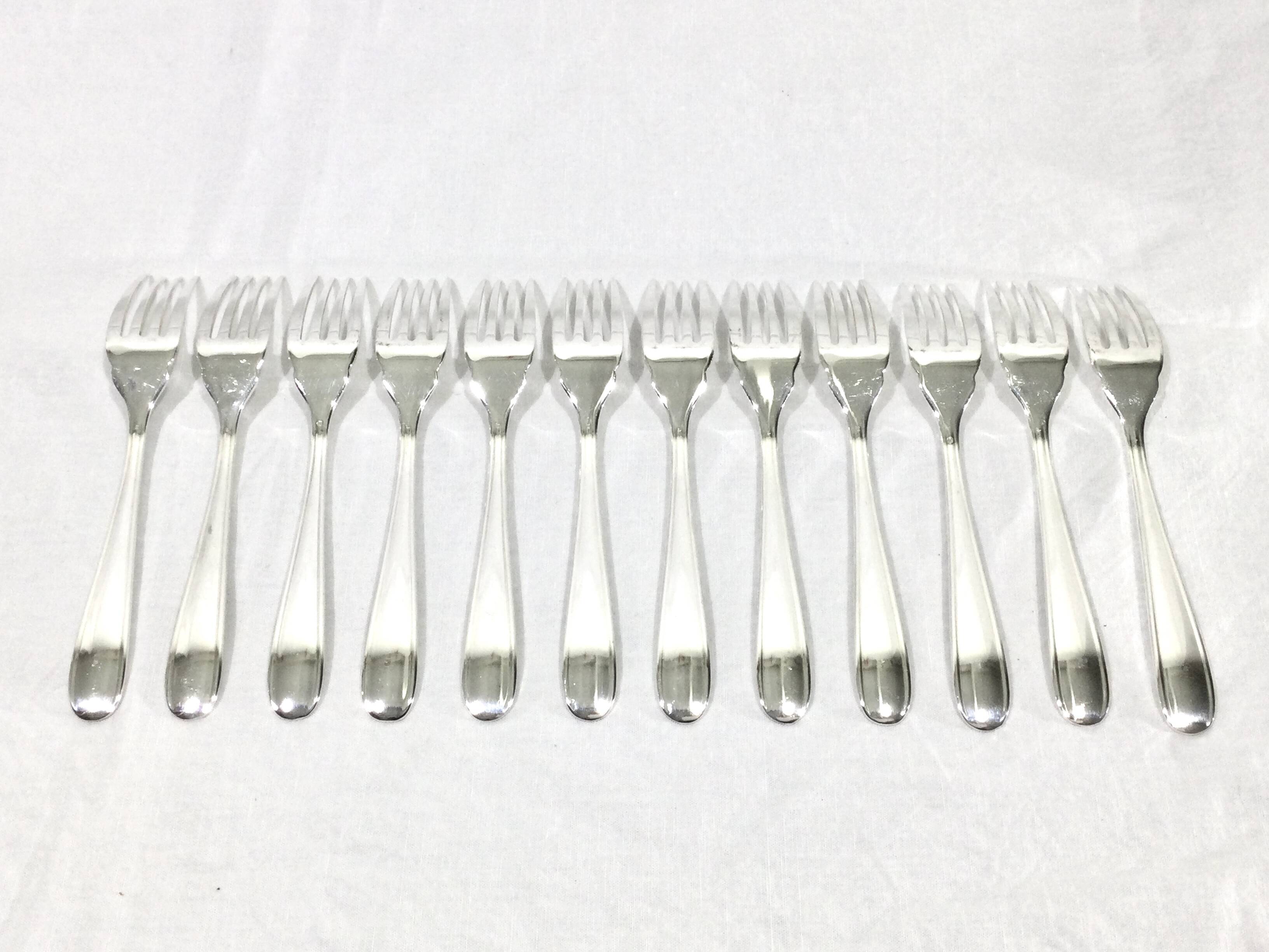Christofle – 12 Dax Fish Cutlery