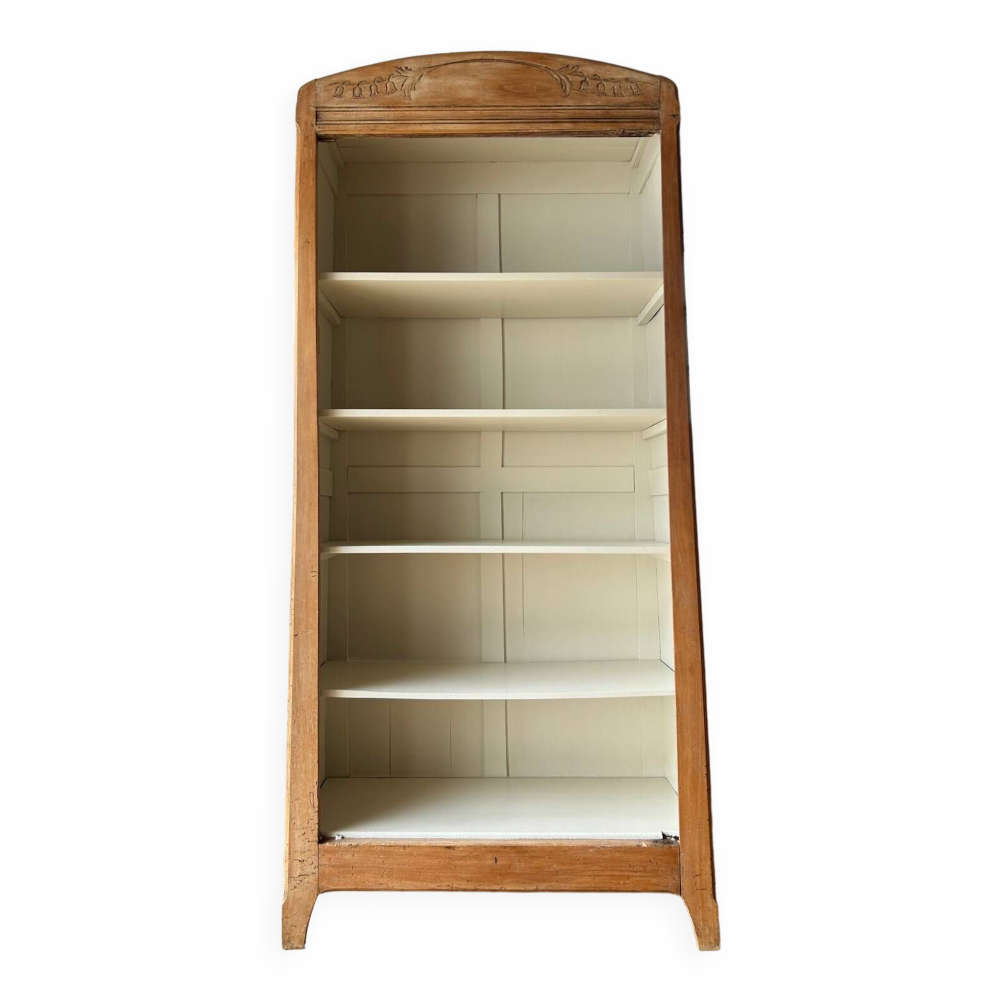 Vintage bookcase cabinet