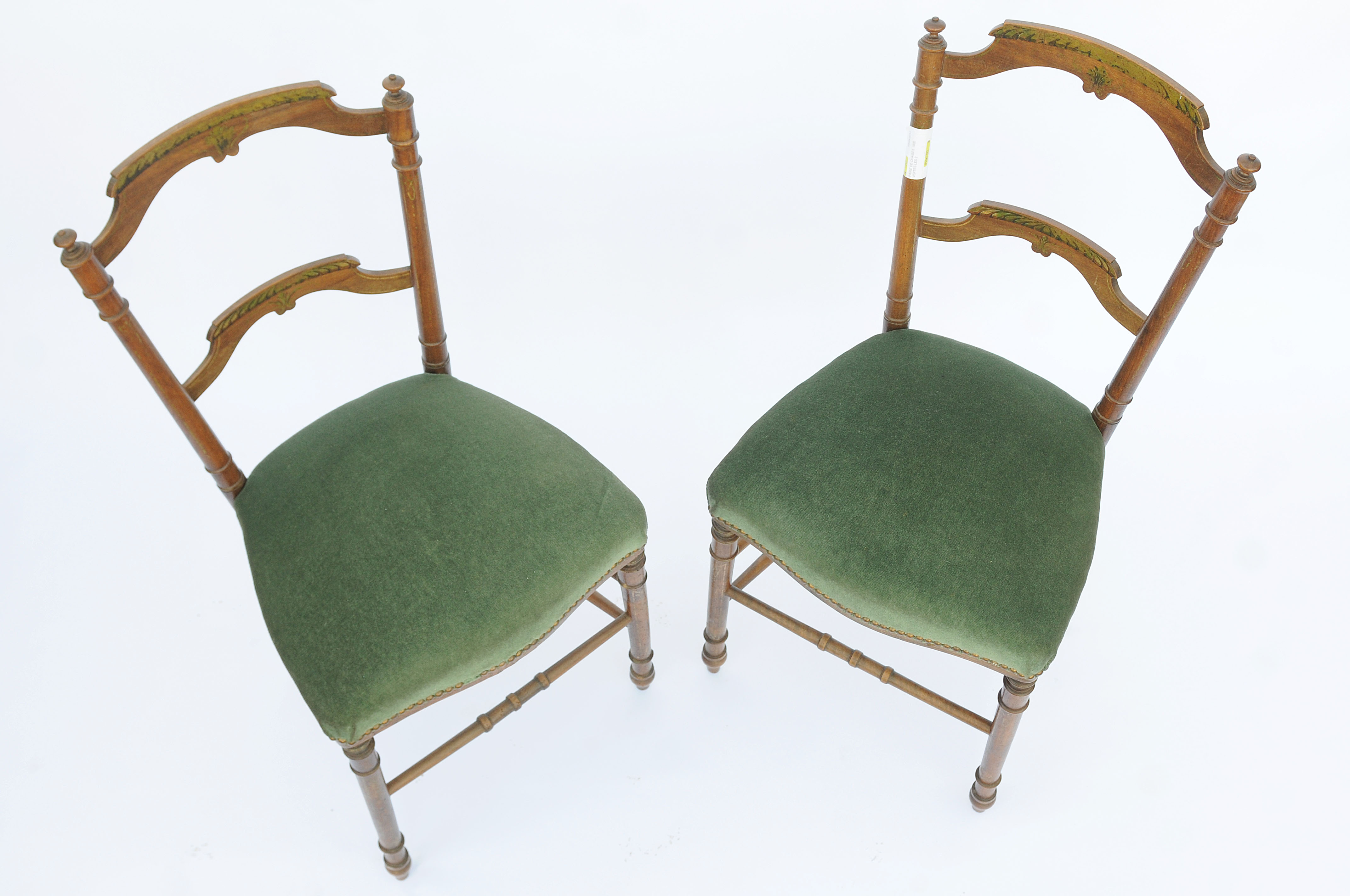 Paire de chaises d'époque 1900
