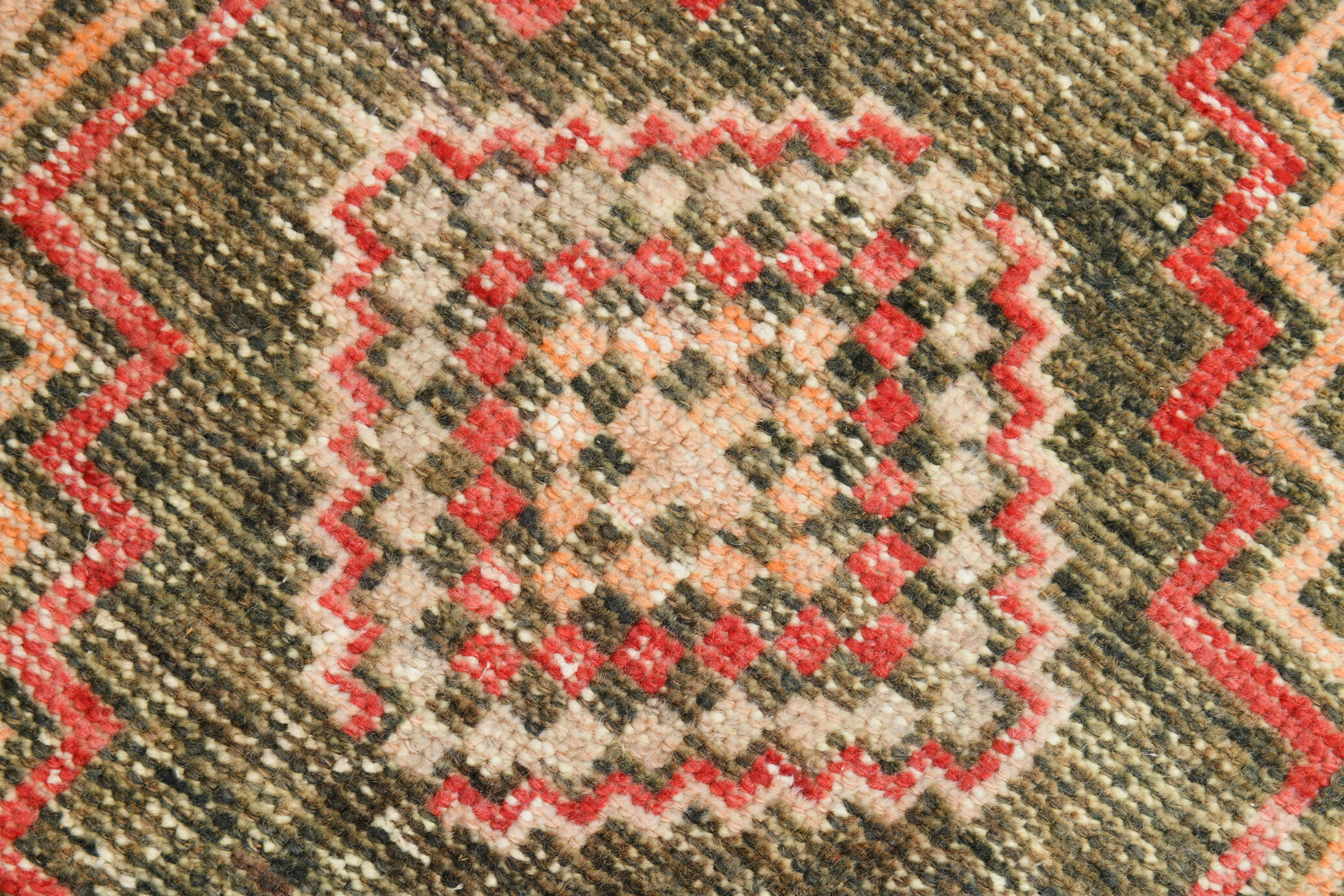 3x10 oriental geometric vintage runner rug,102x323cm