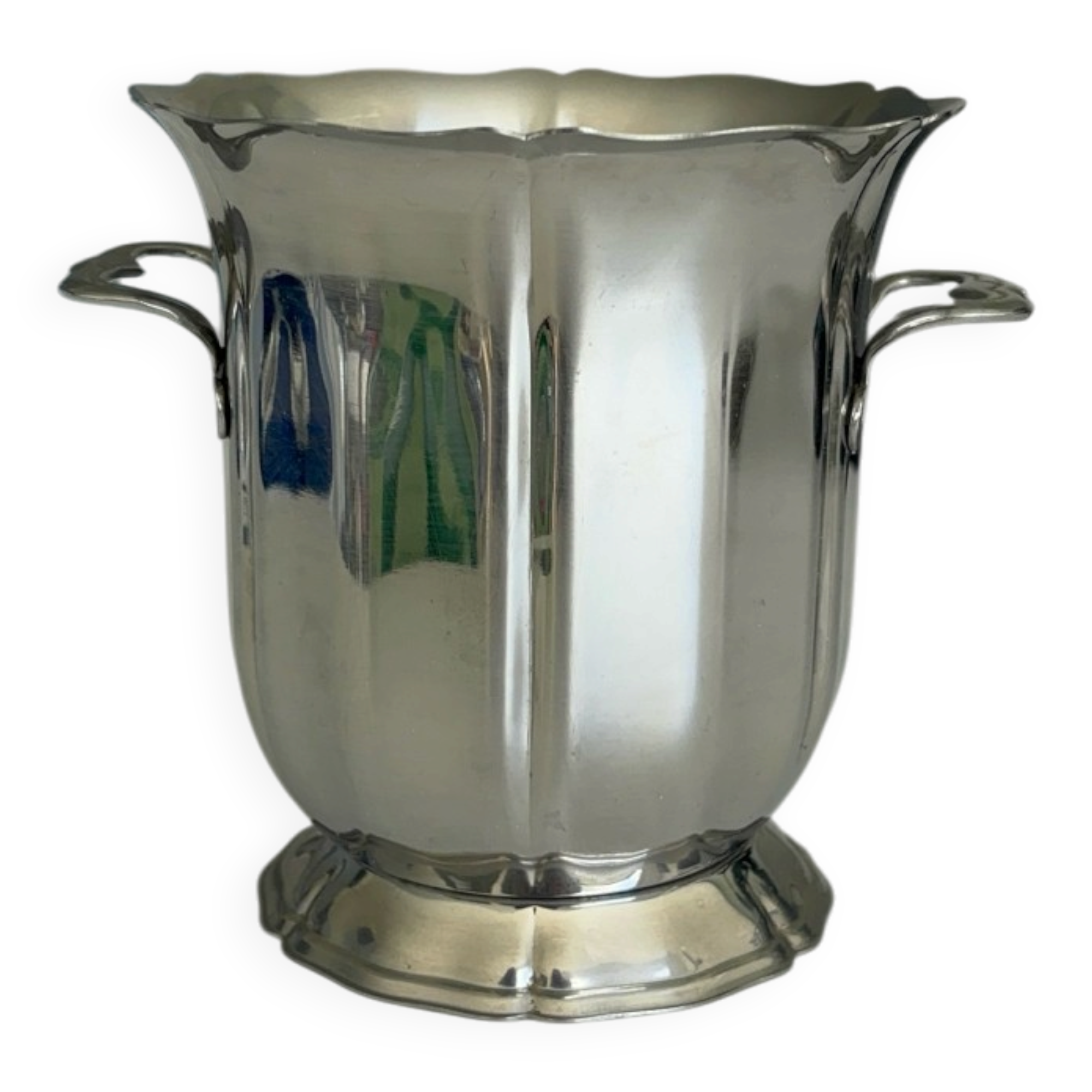 Vintage Guy Degrenne stainless steel ice bucket – ice tray with handles m