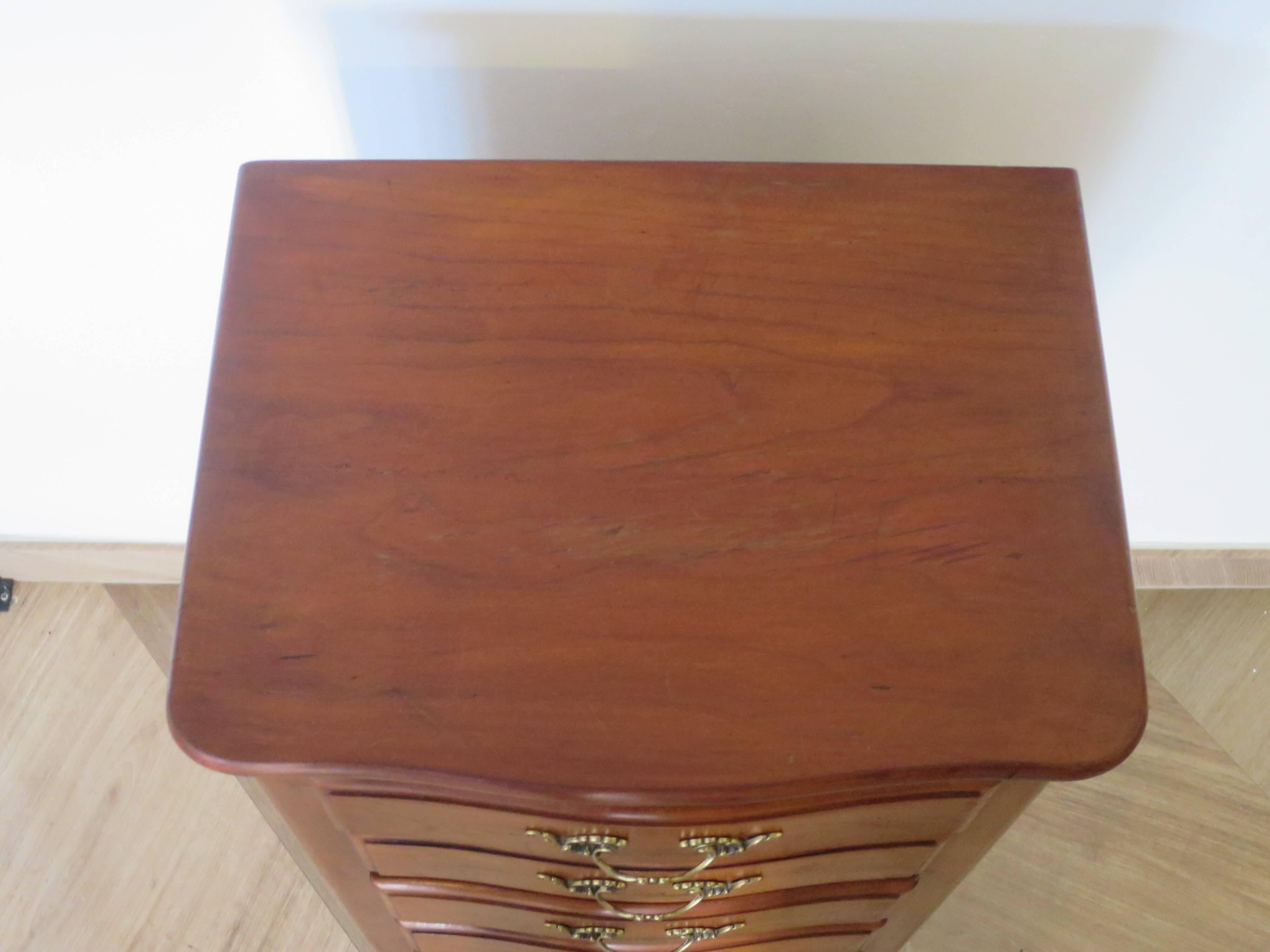 Rare - Petit semainier - petite commode - 5 tiroirs - Style Louis XV