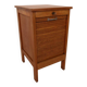 Vintage filing cabinet with roller shutter