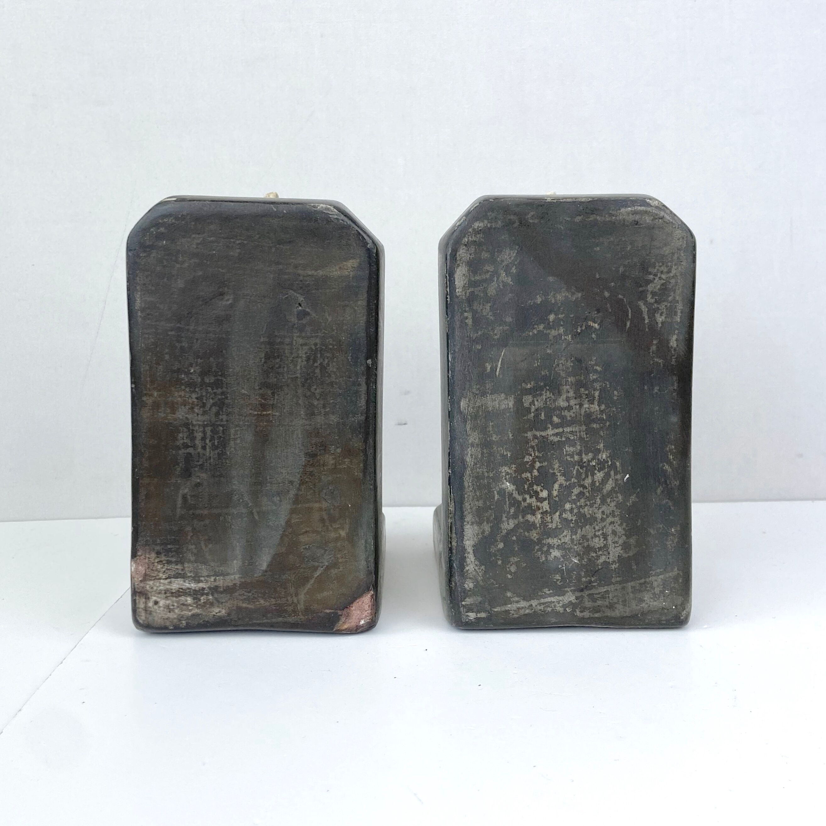 Pair of greenhouse book - Gothic theme gargoyle Middle Ages Chimera