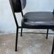 Modernist leatherette armchair