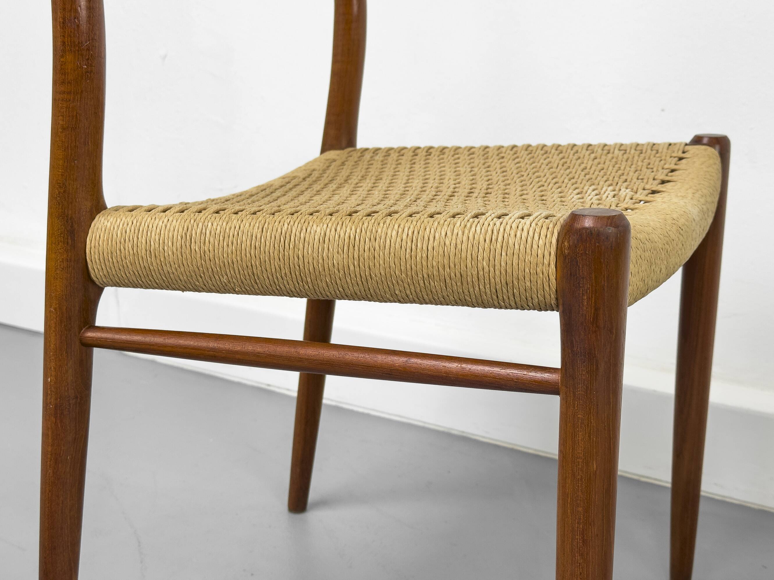 Model 75 Chairs by Niels O. Møller for J.L Møllers, 1960s, Set of 4