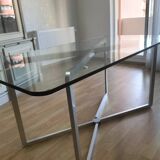 Tempered glass table
