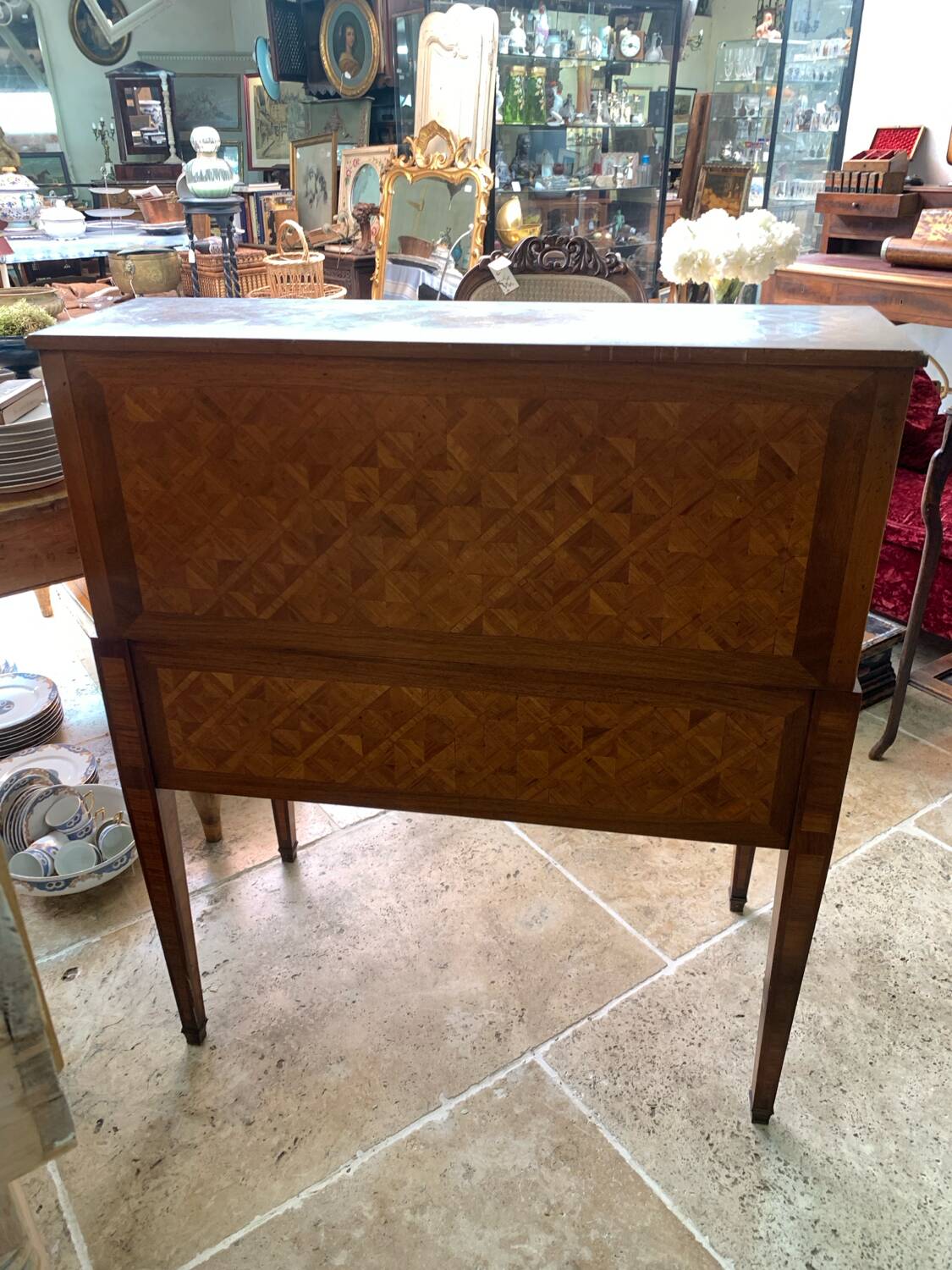 Stamped cylindrical secretary