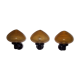 trio d'appliques coniques - années 70