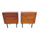 A pair of side cabinets, designed by Günter Renkel for REGO / Twen, Germany
