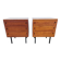 A pair of side cabinets, designed by Günter Renkel for REGO / Twen, Germany
