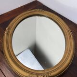 Old wooden mirror
