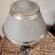 Lampe fer forgé art déco